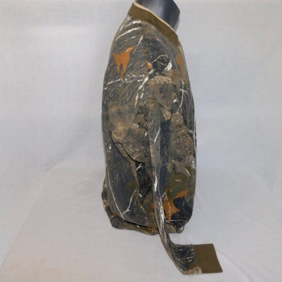 Canyon Guide Outfitters Mens XL Camo Camouflage Long Sleeve Waffle Henley Shirt - Picture 8 of 12